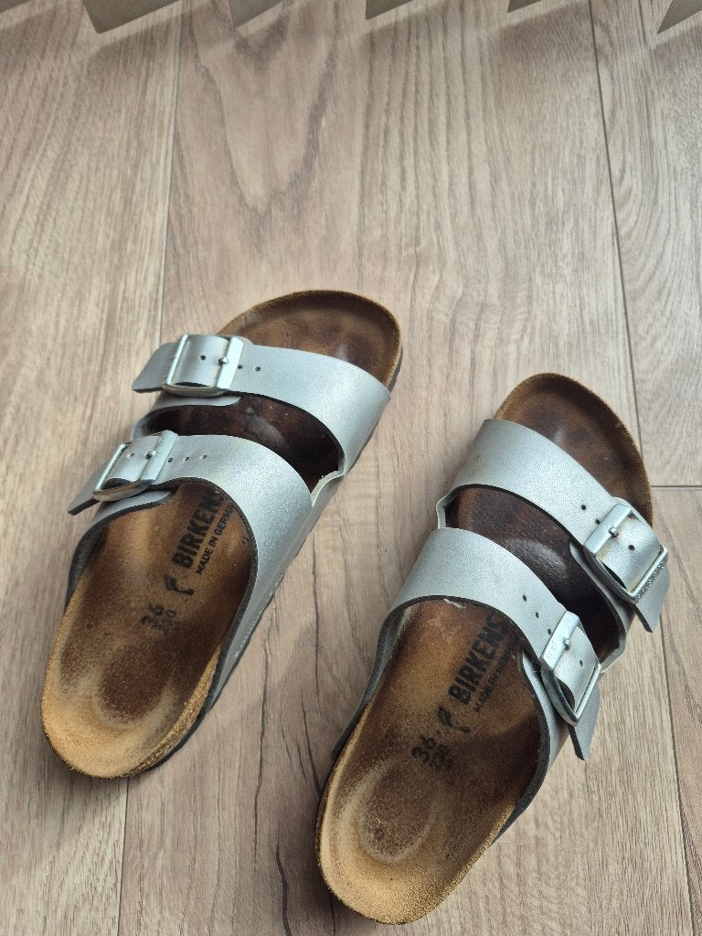 Birkenstock slippers, Slippers, Overige kleuren, Ophalen of Verzenden, Zo goed als nieuw