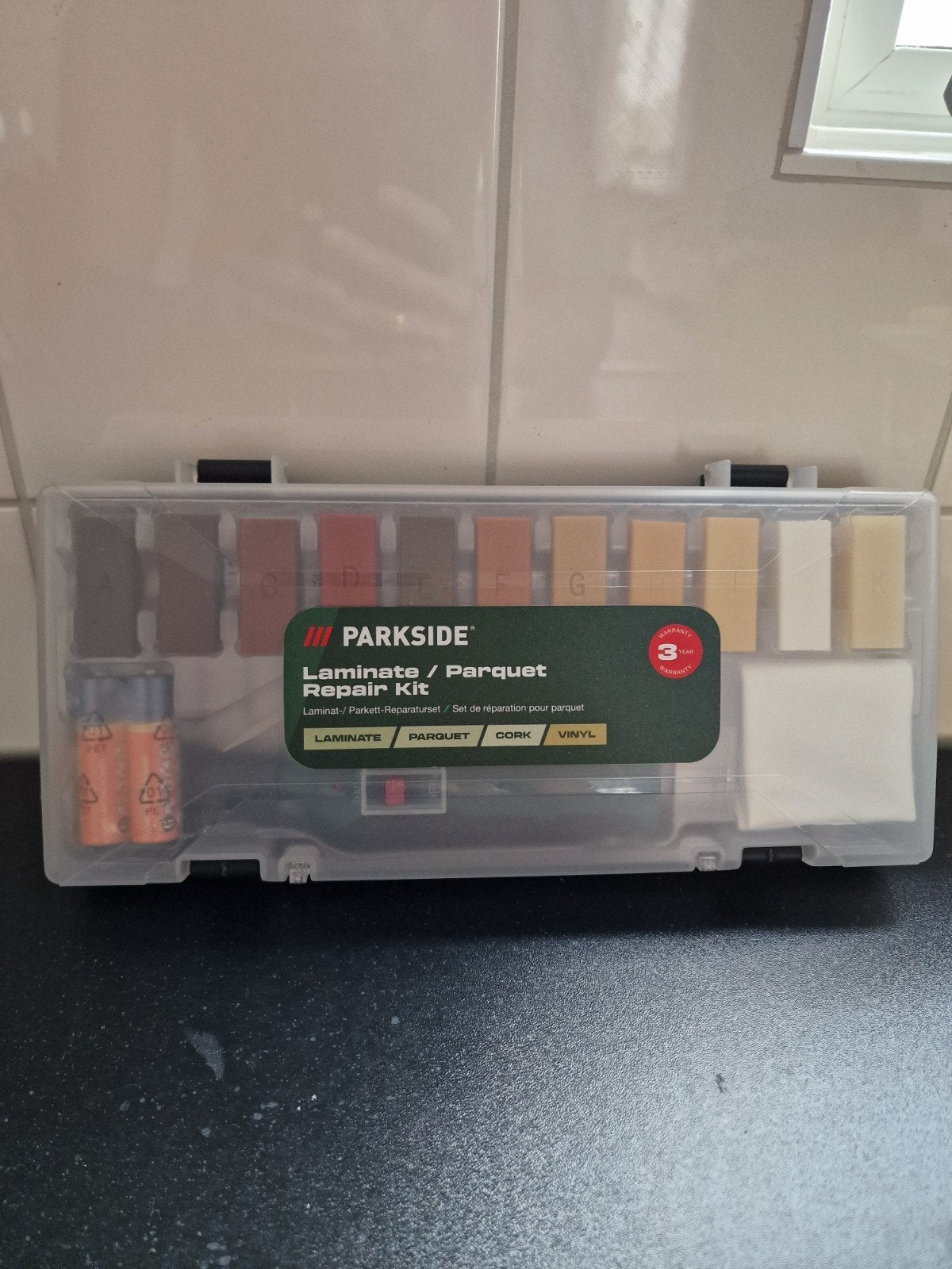 Parkside Laminaat/Parket Reparatie Kit, Ophalen, Nieuw, Overige materialen, Overige typen