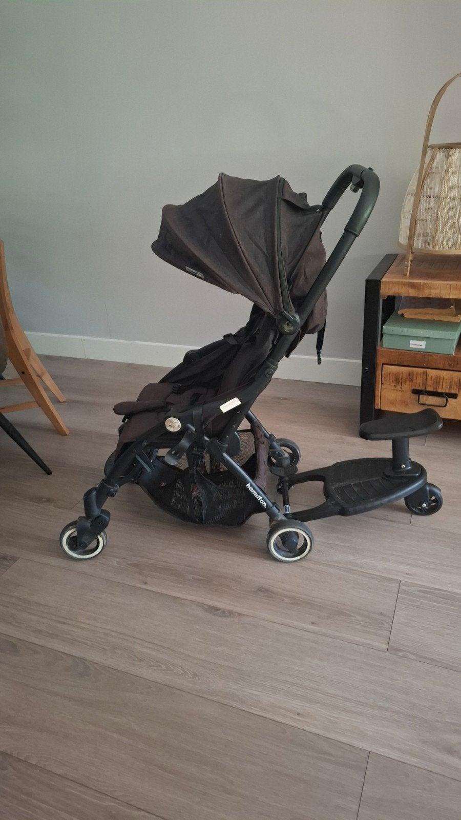 Hamilton Buggy met meerijdplankje, Ophalen, Zo goed als nieuw, Overige merken