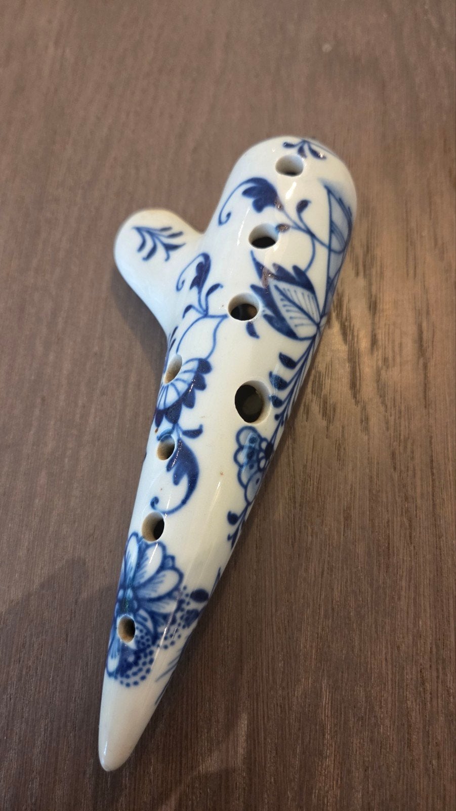 Ocarina uitgevoerd in Meisssen porselein, Antiek en Kunst, Ophalen of Verzenden