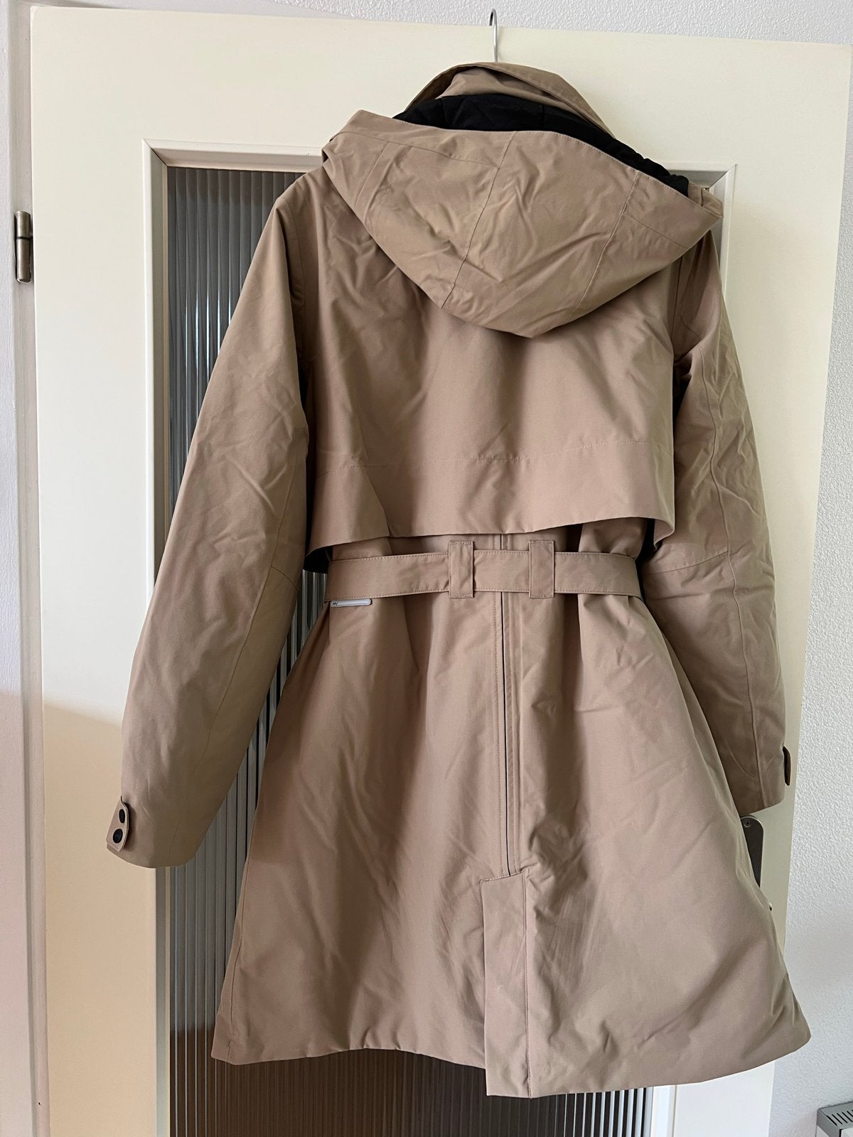 Human Nature Dames Trenchcoat - Maat XL, Beige, Maat 46/48 (XL) of groter, Ophalen of Verzenden, Zo goed als nieuw
