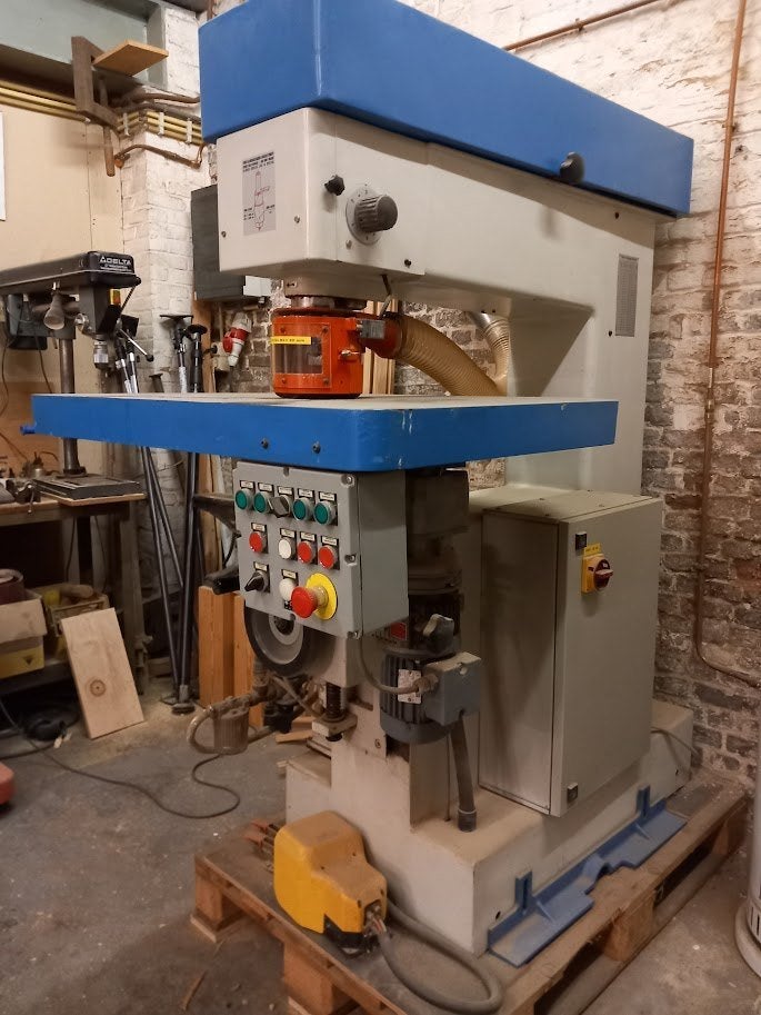 Bovenfreesmachine-Pinrouter, Zo goed als nieuw, Bovenfrees, Elektrisch, Ophalen