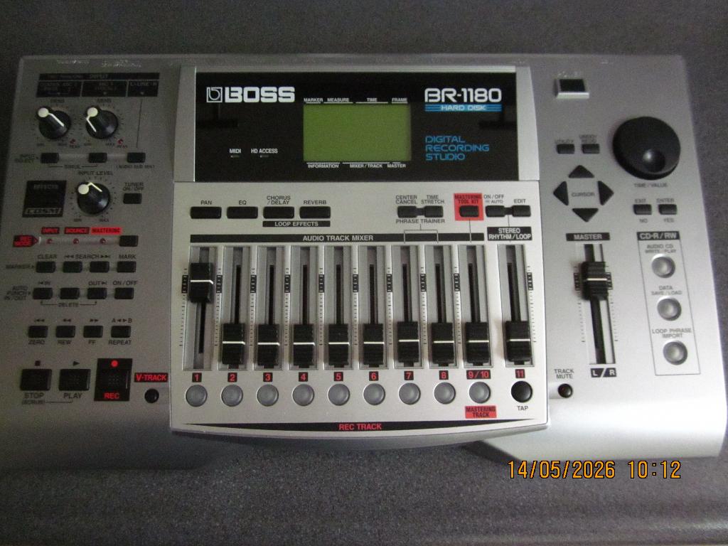 Boss br 1180, Muziek en Instrumenten, Mengpanelen, Zo goed als nieuw, 5 tot 10 kanalen, Microfooningang, Ophalen