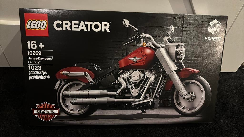 Lego 10269 Harley-Davidson Fat Boy, Ophalen of Verzenden, Nieuw