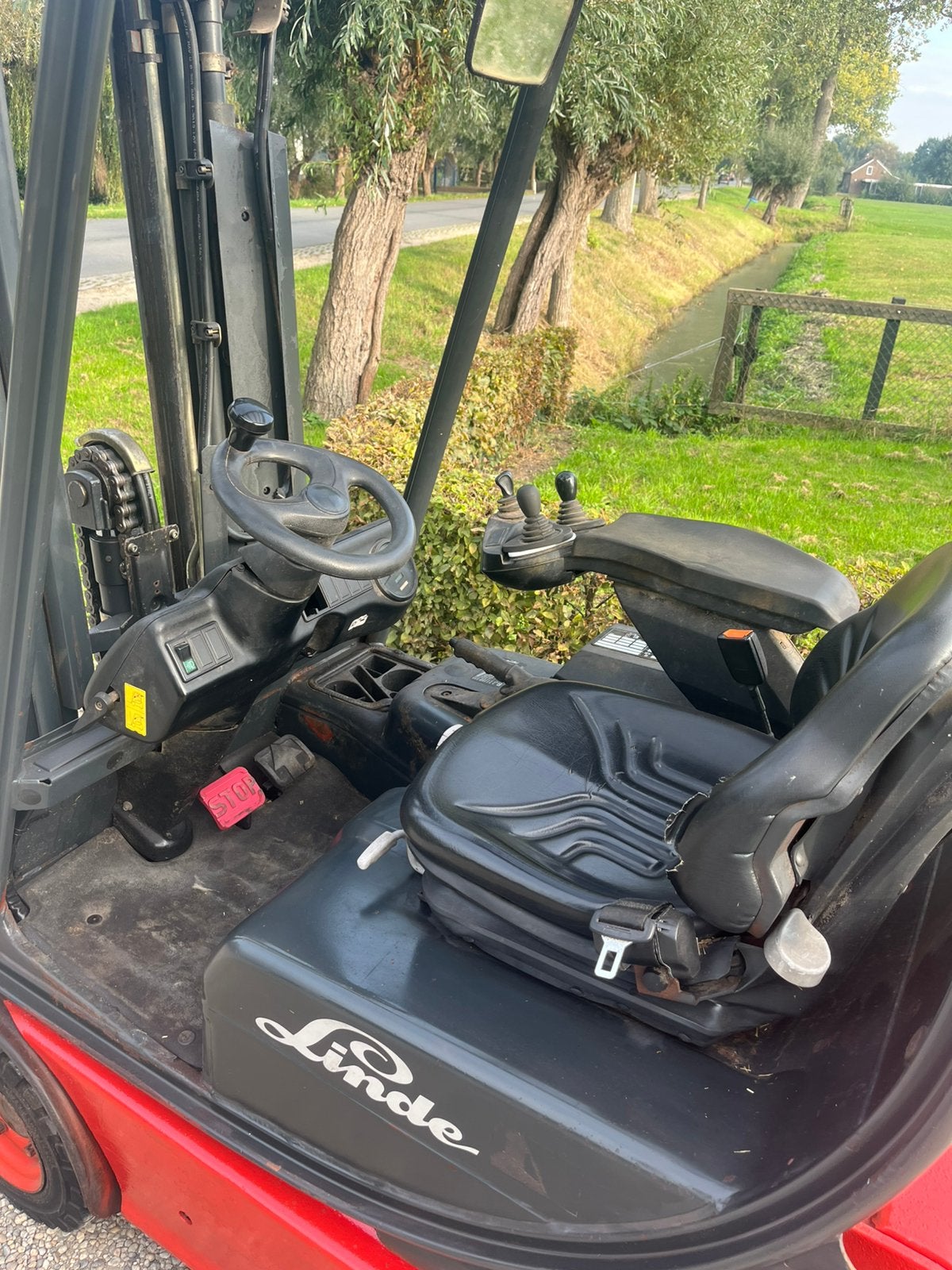 Linde e16 freelift-triplo-1600kg 3e functie goede accu!✅, 1000 tot 2000 kg, Ophalen of Verzenden, Elektrisch, Heftruck