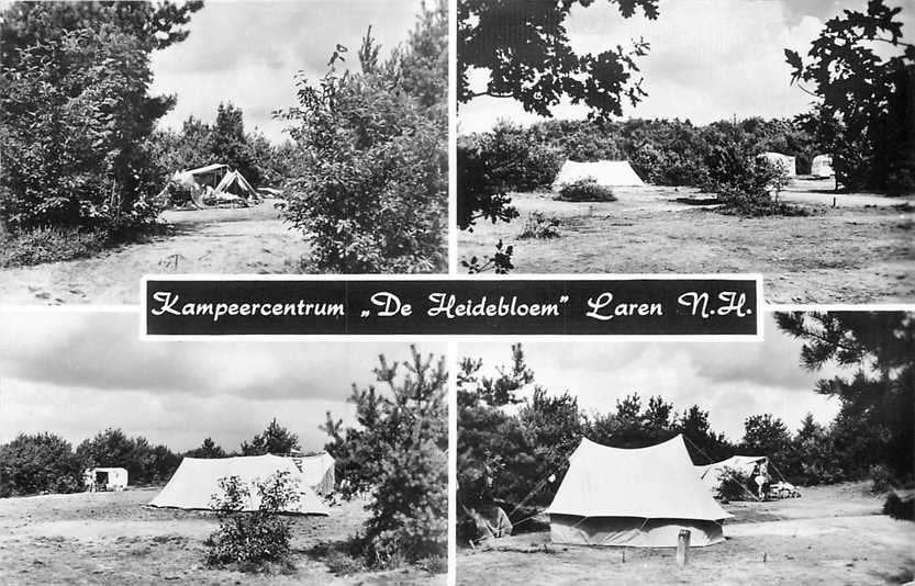 300-170-025 Laren Kampeercentrum De Heidebloem, Verzenden, Voor 1920, Noord-Holland
