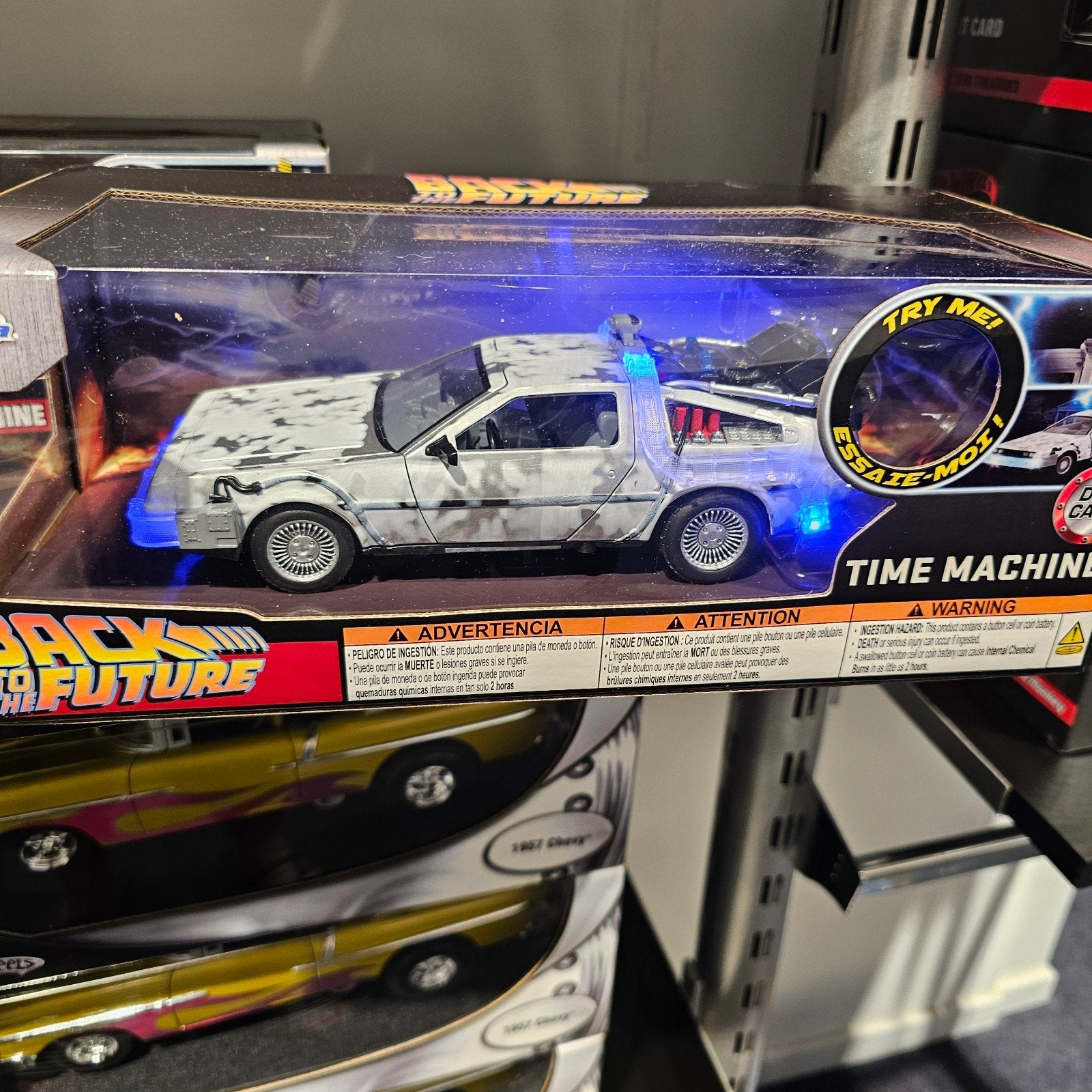 Time Machine Ice 1/24 - Back to the Future DeLorean, Overige merken, Auto, Jada Toys, Nieuw
