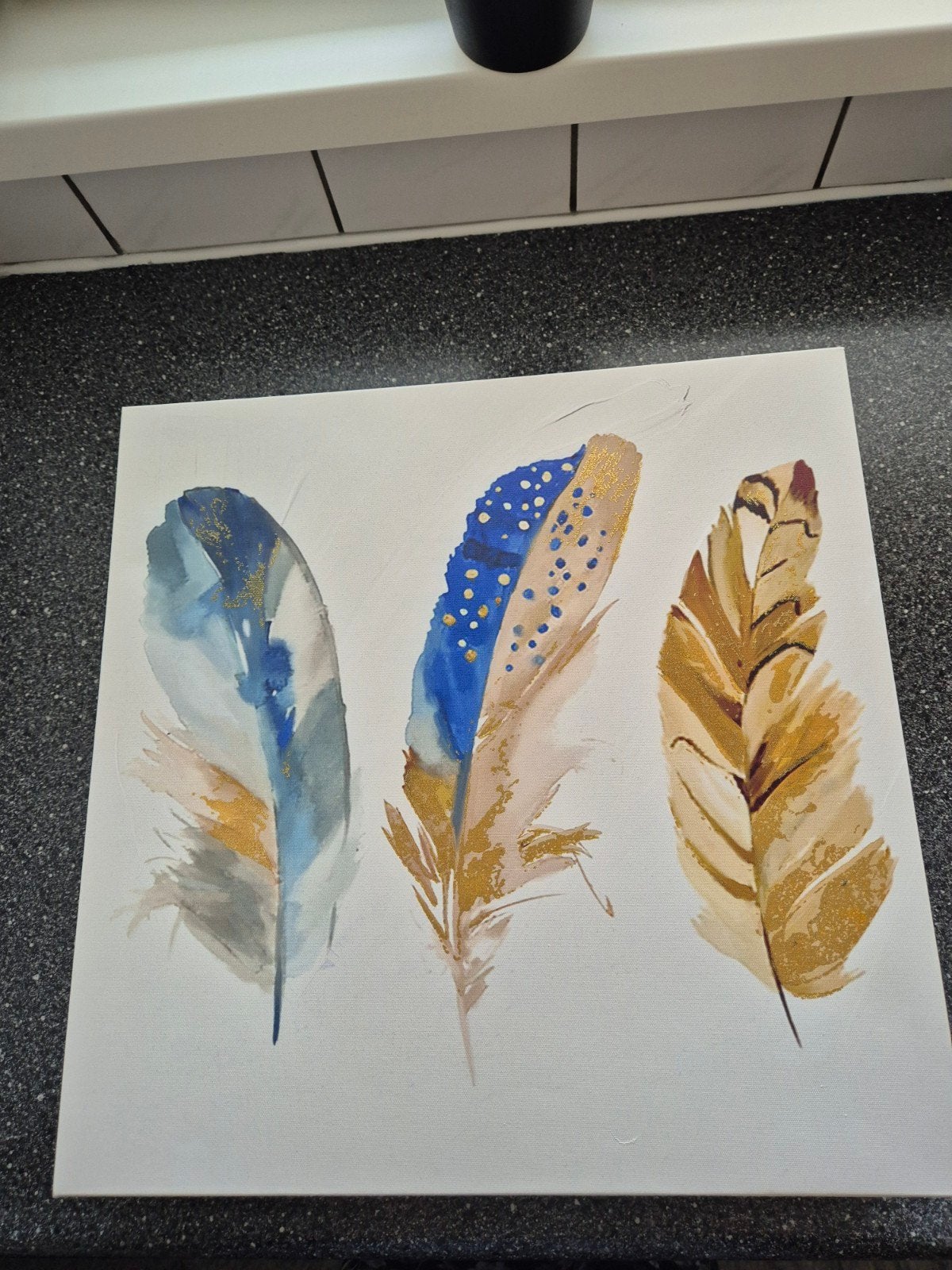 3 identieke schilderijtjes, Ophalen of Verzenden, Zo goed als nieuw, Ezel