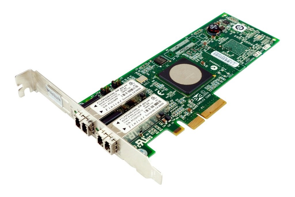 HP Emulex LPE11002 4Gb Fibre Channel Dual-Port HBA Full, Niet ingevuld, Niet ingevuld, Niet ingevuld