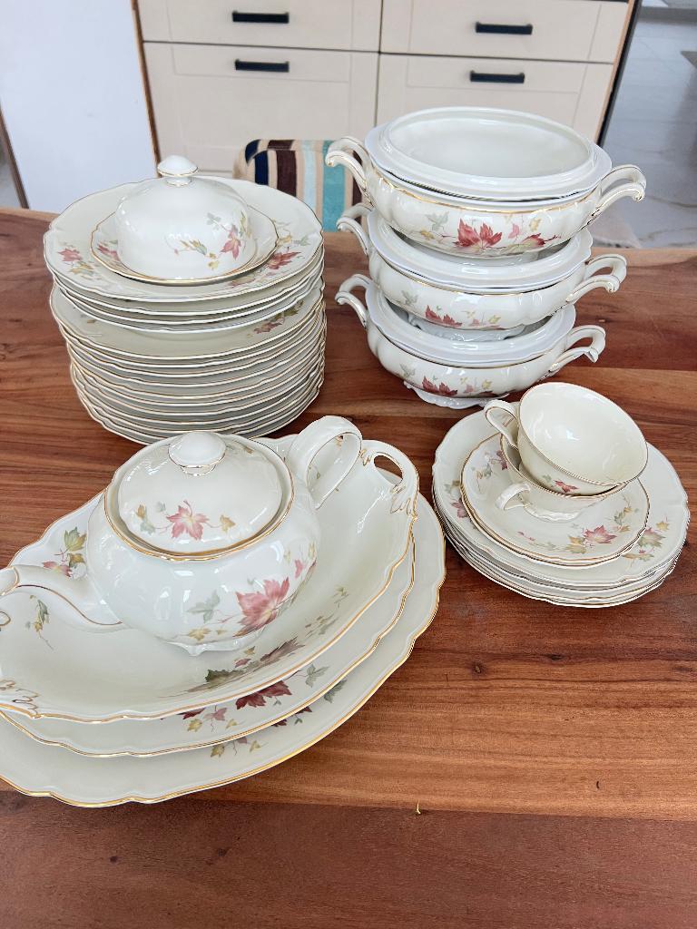 Vintage/ antiek servies Hutschenreuther Selb Bavaria, Ophalen