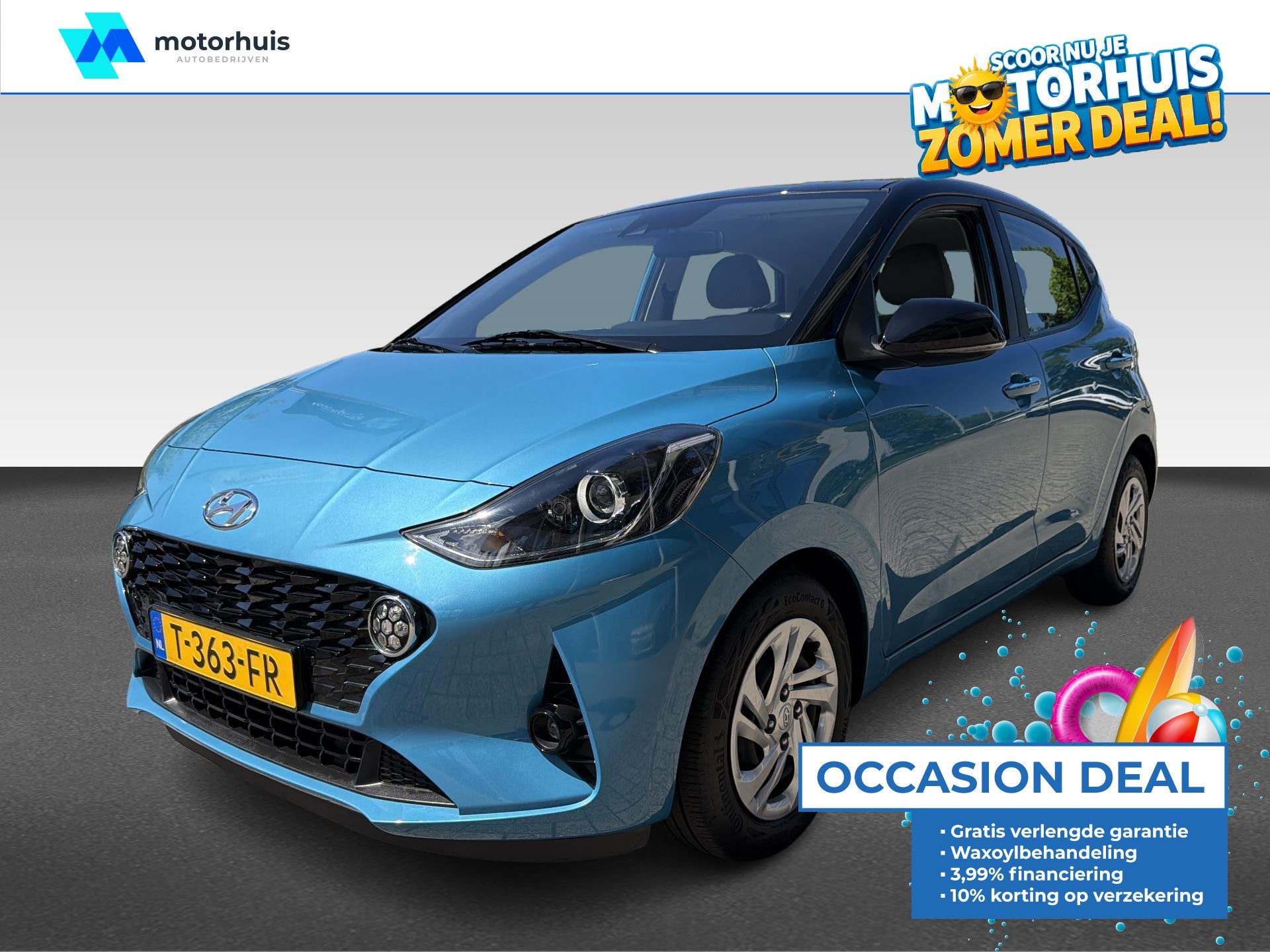 Hyundai i10 1.0 Premium, Auto's, Gebruikt, 899 kg, Origineel Nederlands, Hatchback