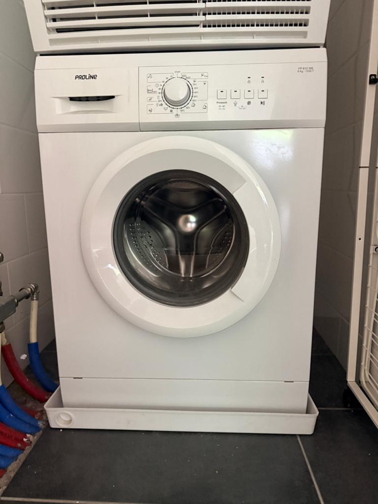 Proline FP 612 WE Wasmachine 6kg - 1200 toeren, Ophalen, 1200 tot 1600 toeren, 4 tot 6 kg, Zo goed als nieuw