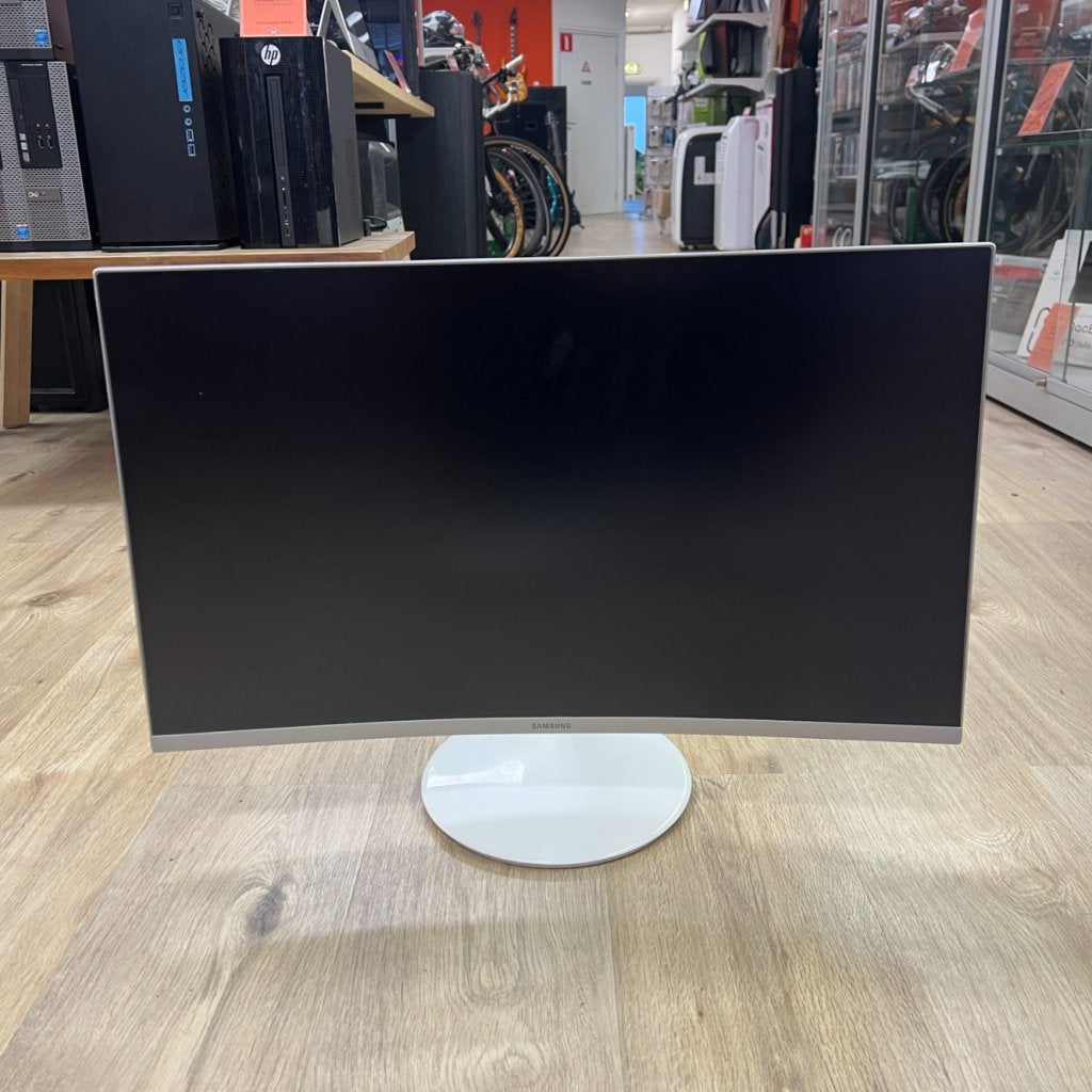 Samsung Curved Monitor C27H711 | 27-Inch | QLED | 4ms | 60Hz, Computers en Software, Samsung, Zo goed als nieuw, Support@Samsung.com