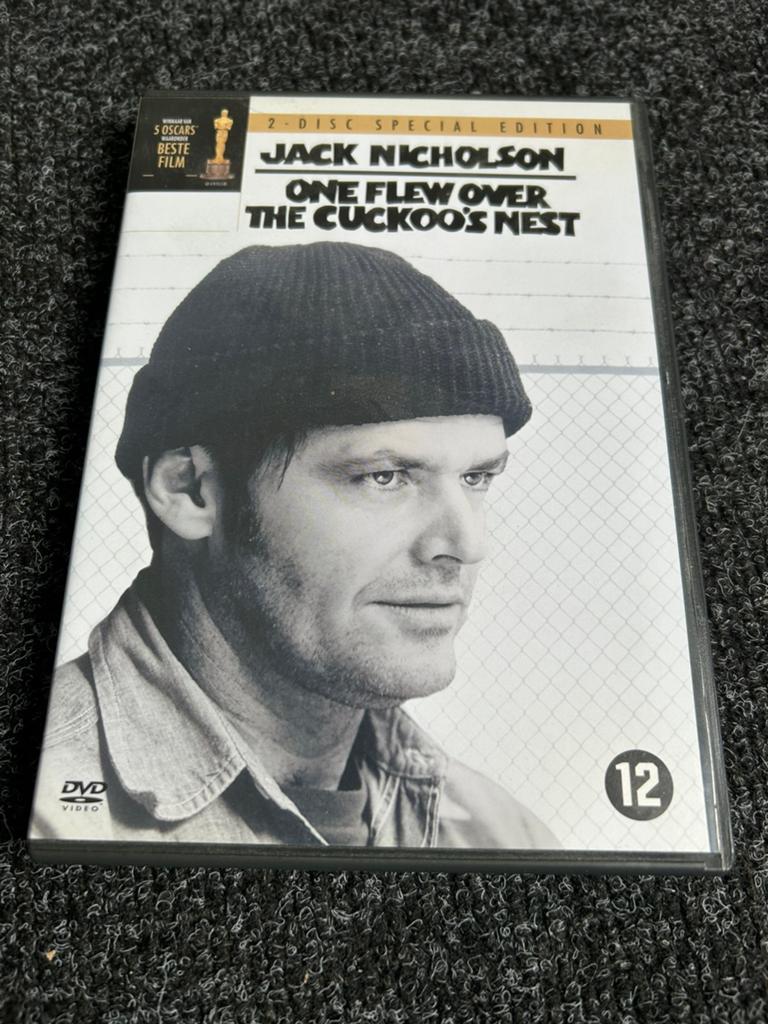 One flew over the cuckoo’s nest op dvd 1975, 1960 tot 1980, Gebruikt, Vanaf 16 jaar, Ophalen of Verzenden