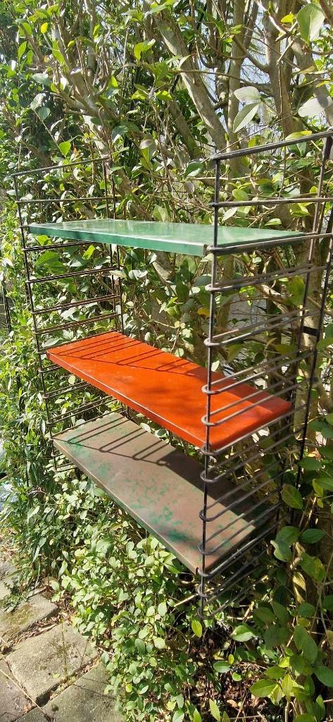 Vintage metalen Tomado wandrek (brocante), Ophalen of Verzenden, Gebruikt