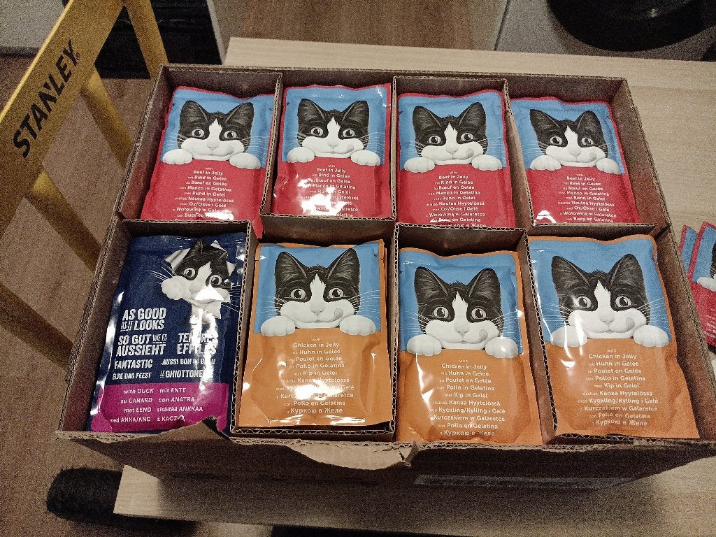 Felix natvoer 120st, Dieren en Toebehoren, Dierenvoeding, Ophalen, Kat