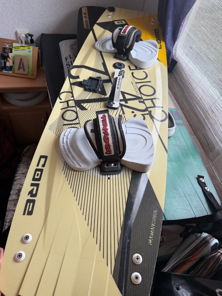Core Choice 2 Kitesurf Twintip Board, Gebruikt, Twintip, Verzenden, Kiteboard