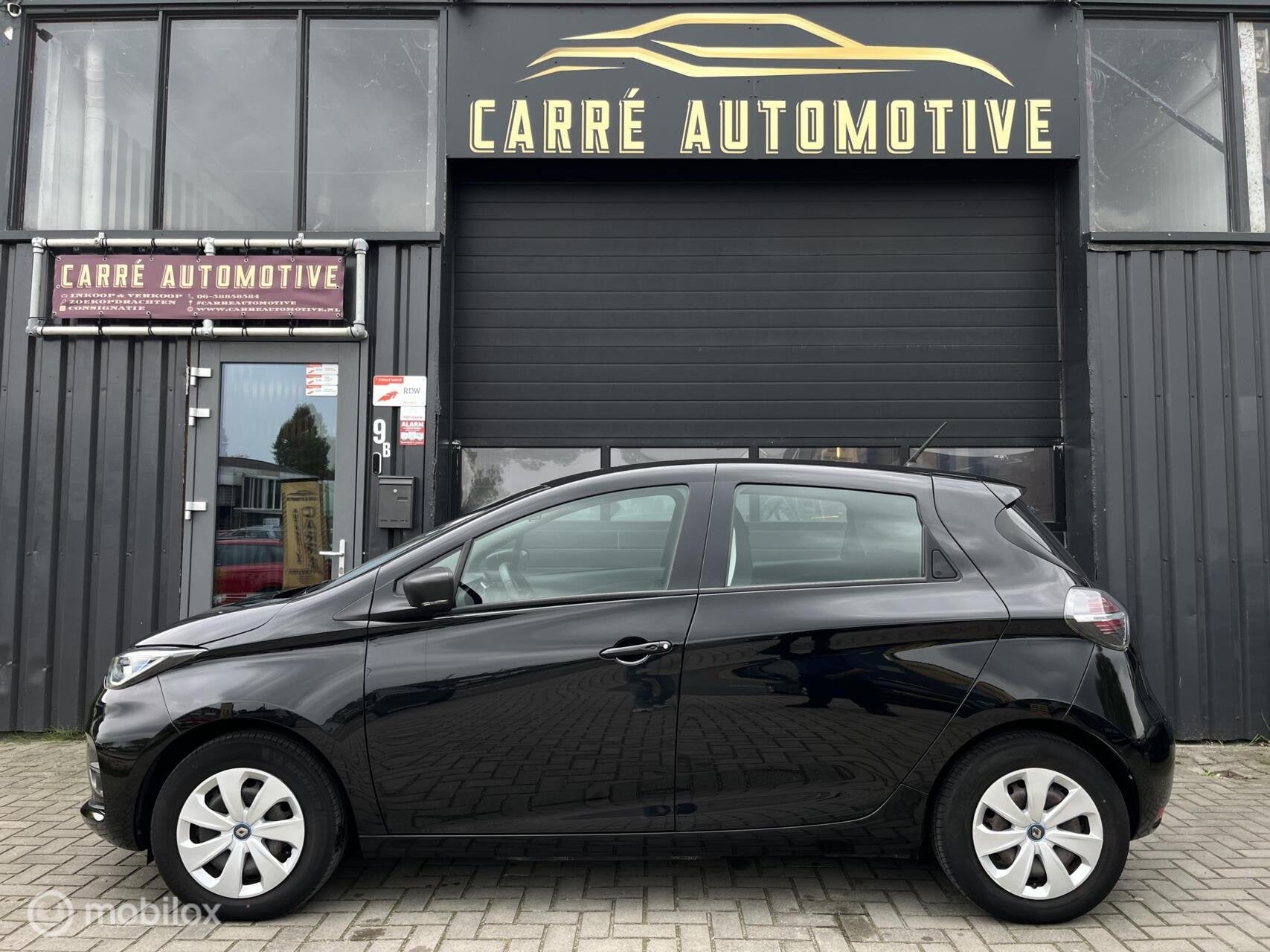 Renault Zoe R110 Life 52 kWh (ex Accu) SOH 92%|Carplay|Keyle, Gebruikt, Zwart, ZOE, Lease
