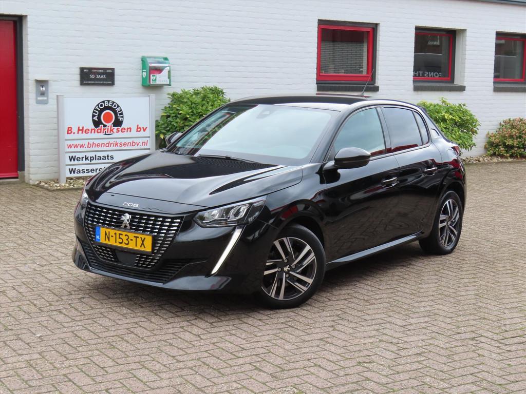 PEUGEOT 208 1.2 PureTech 100pk Allure/ Apple Carplay/ Led ko, 101 pk, Gebruikt, Leder en Stof, Origineel Nederlands
