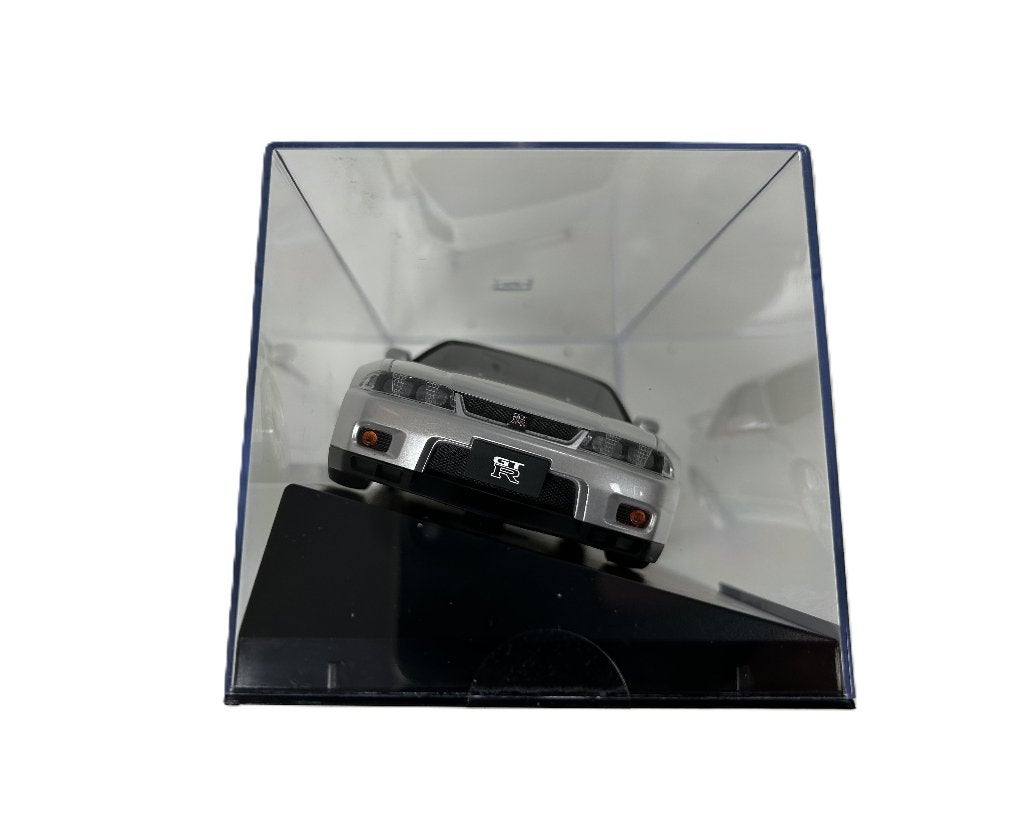 Kyosho Autoscale Mini-Z Skyline GT-R R33 V-Spec Silver, Hobby en Vrije tijd, Ophalen of Verzenden, Nieuw, Overige schalen, Auto onroad