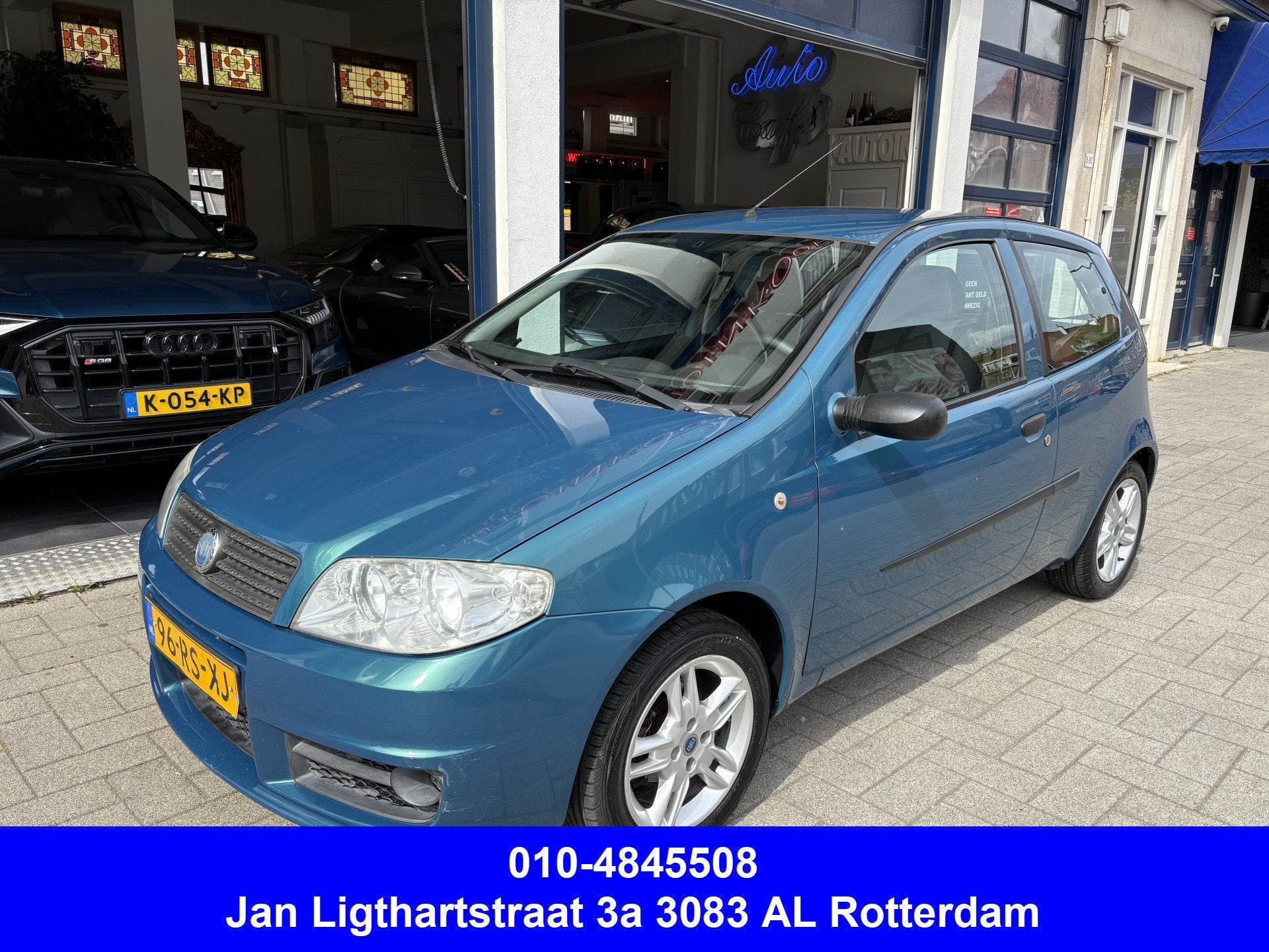 Fiat Punto 1.2-16V SportSound AIRCO/L.M VELGEN (bj 2005), Voorwielaandrijving, Gebruikt, 4 cilinders, Elektrische ramen
