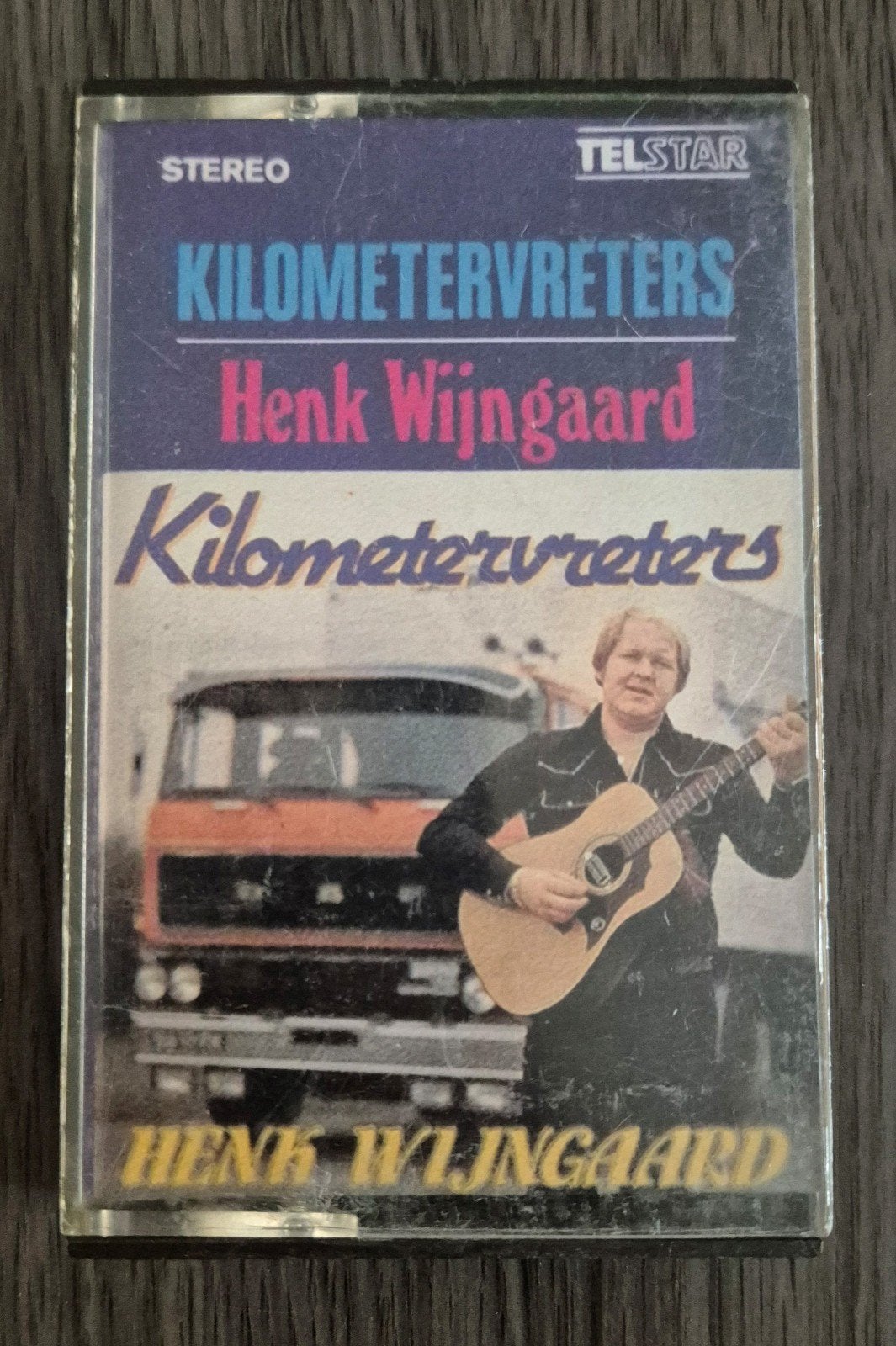 Cassettebandje Henk Wijngaard – Kilometervreters Telstar, Ophalen of Verzenden, Gebruikt, Nederlandstalig, 1 bandje