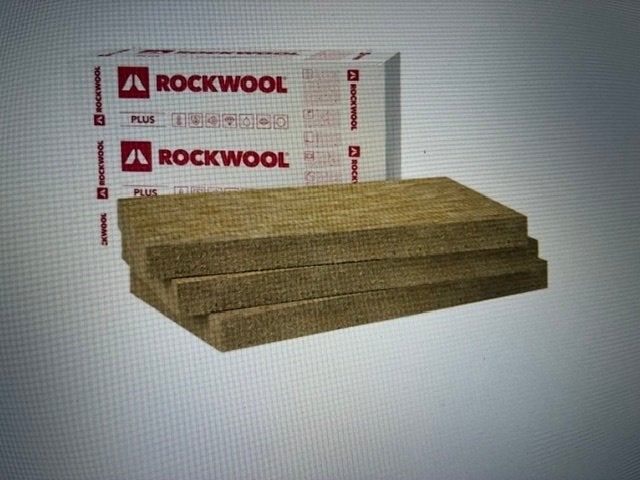 Rockwool 80mm, Doe-het-zelf en Verbouw, Isolatie en Afdichting, Nieuw, Vloerisolatie, Muurisolatie, Dakisolatie, Steenwol, 8 tot 12 cm