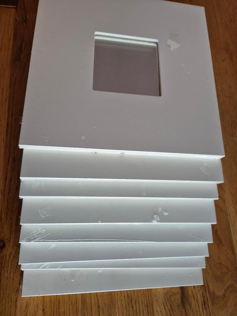 8 spiegels"malma"., Ophalen, Minder dan 50 cm, Vierkant, Zo goed als nieuw