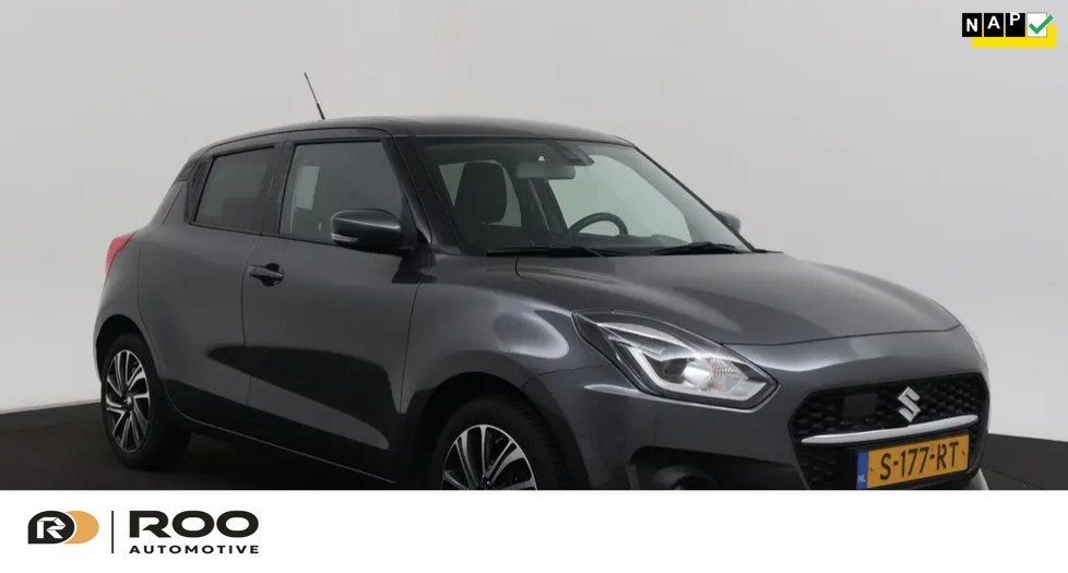 Suzuki Swift 1.2 Style Smart Hybrid Meest luxe uitvoering Or, 83 pk, Gebruikt, 4 cilinders, 400 kg