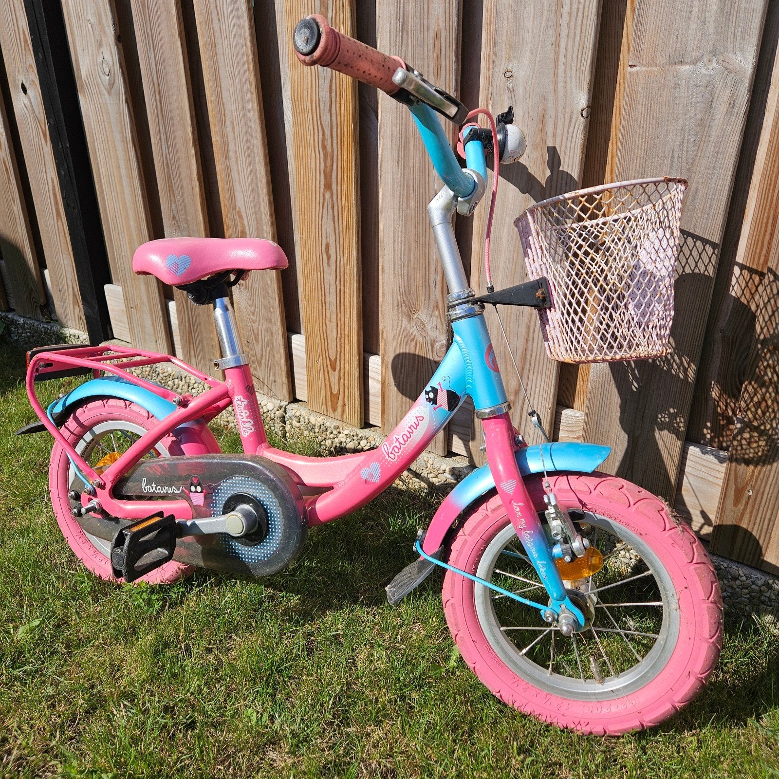 Leuke gebruikte 12 inch meisjesfiets - Batavus, Ophalen, Gebruikt, Minder dan 16 inch