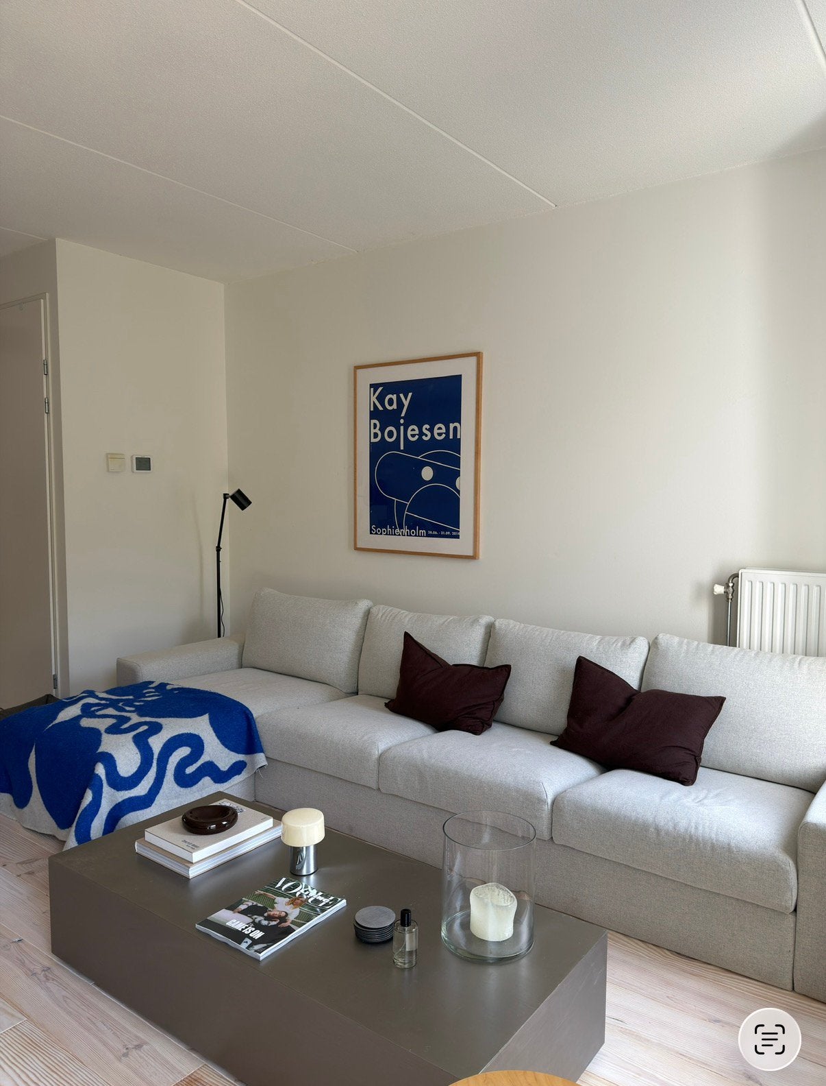 Vimle ikea bank, Ophalen