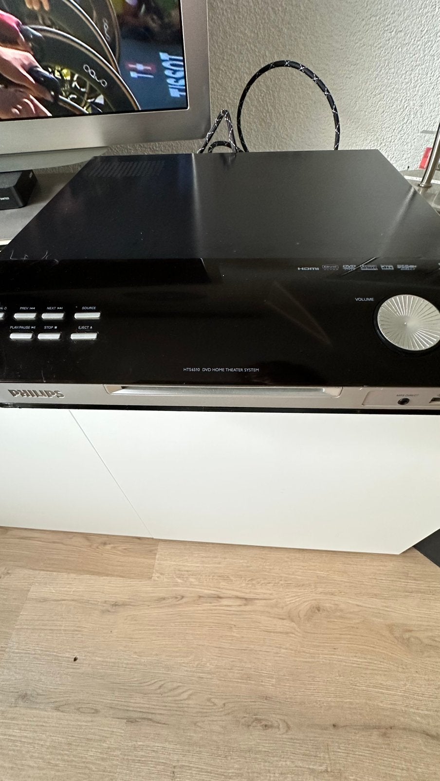 Gevraagd DVD speler van Philips HTS6510 home cinema set, Ophalen of Verzenden, Zo goed als nieuw, Philips