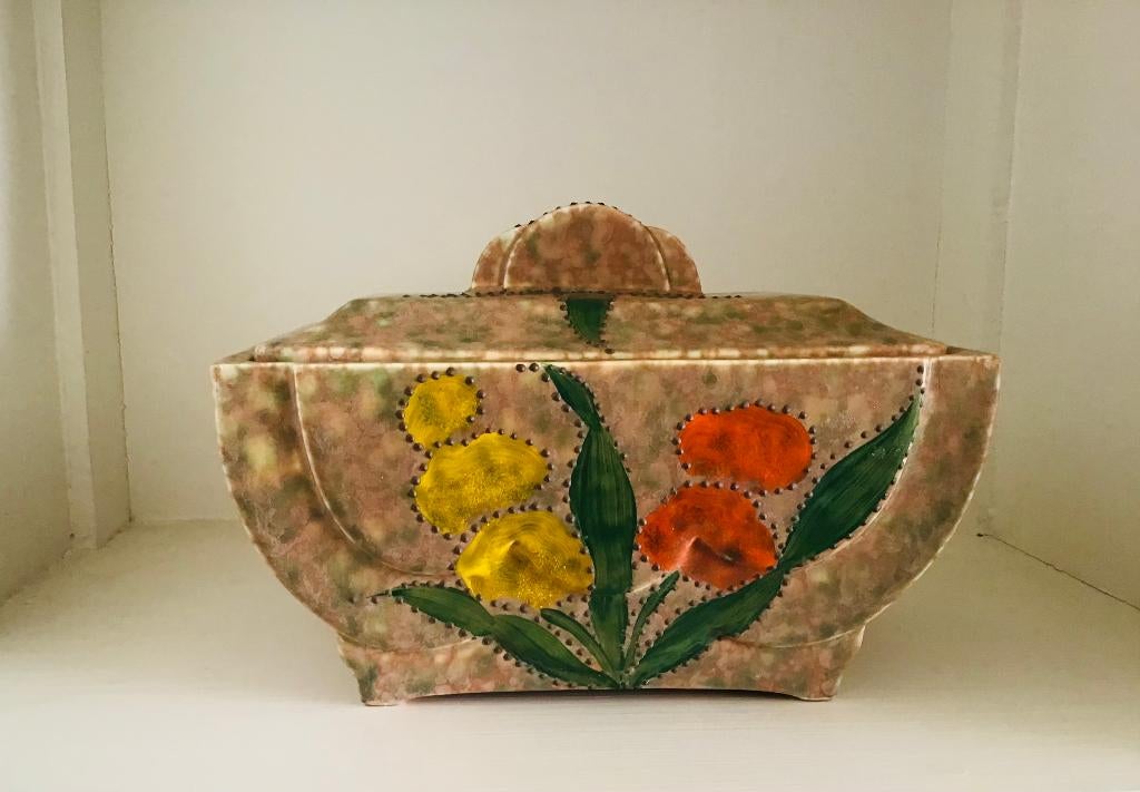 Art Deco stenen doos, Ophalen of Verzenden