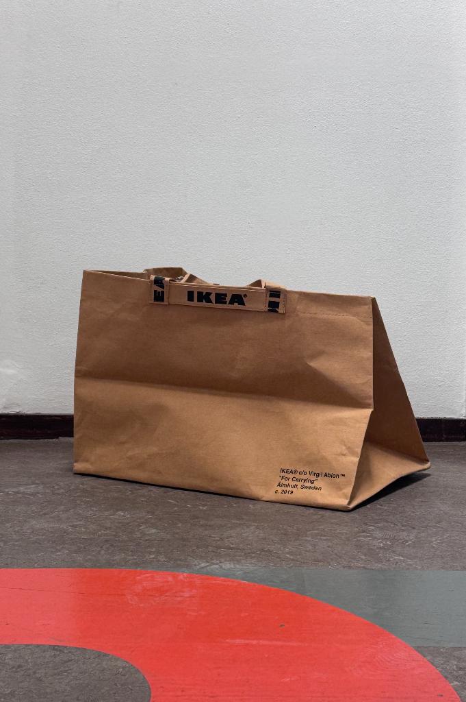 Ikea Markerad x Virgil Abloh tas (groot/ 79L), Ophalen, 40 tot 60 cm, 30 cm of meer, Gebruikt