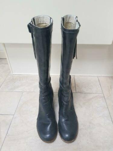 Vintage Dr.Martens laarzen maat 38, Hoge laarzen, Blauw, Ophalen of Verzenden, Dr. Martens