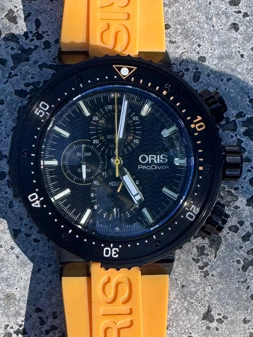 Oris ProDiver Limited Edition, Sieraden, Tassen en Uiterlijk, Horloges | Heren, Zo goed als nieuw, Polshorloge, Overige merken