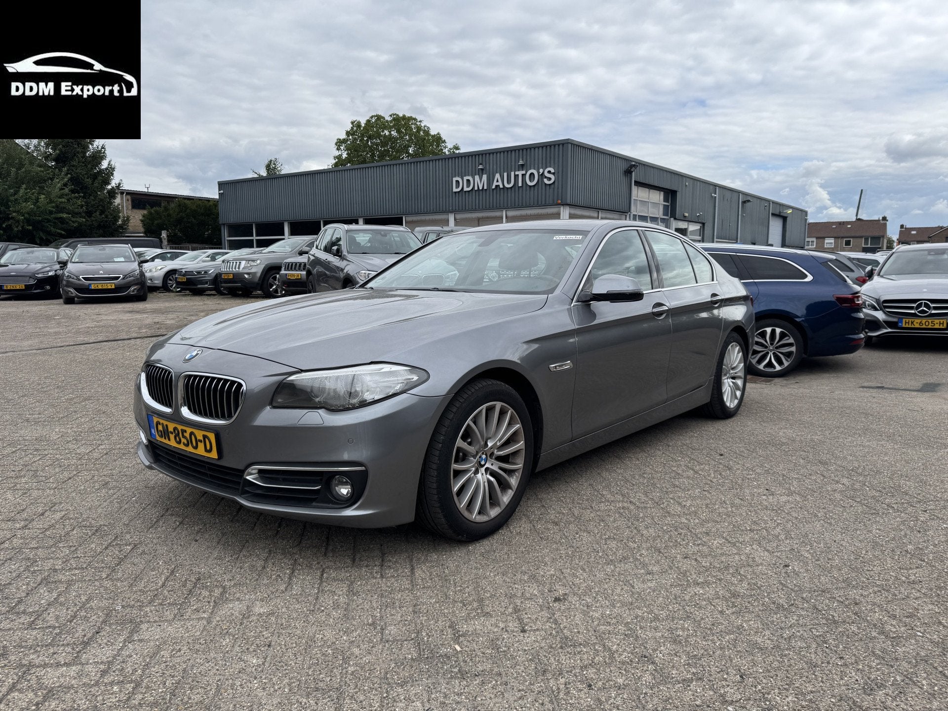 BMW 5 Serie 520i Luxury Edition B (bj 2015, automaat), Automaat, Achterwielaandrijving, Gebruikt, Euro 6