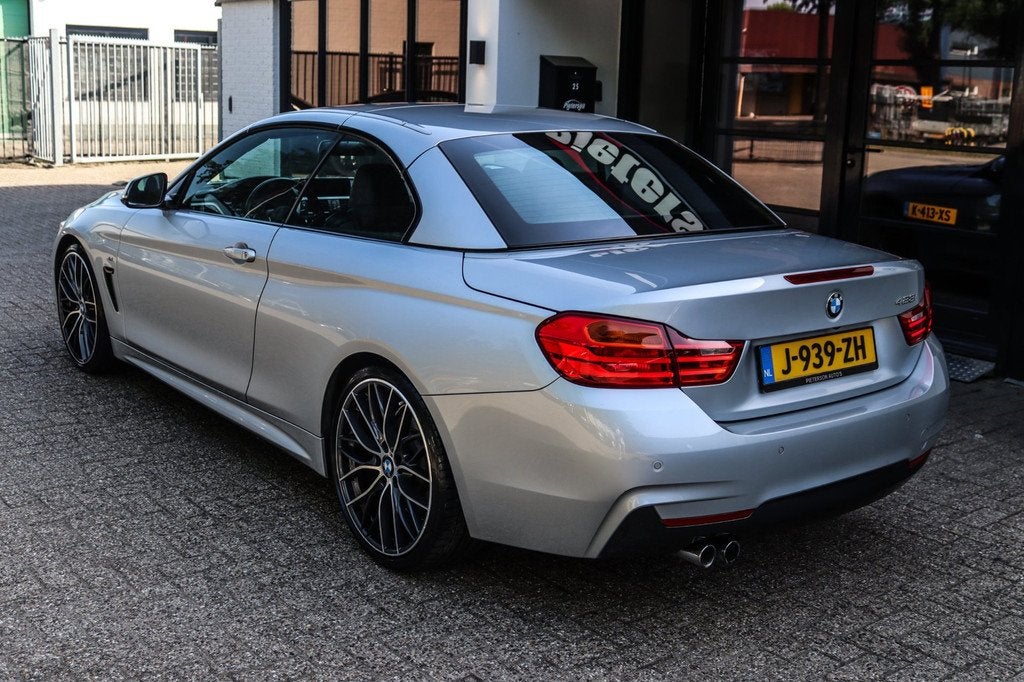 BMW 4-serie Cabrio 428i M-Pakket MEMORY HUD 360 CAMERA, Auto's, BMW, Automaat, 745 kg, Gebruikt, Cabriolet