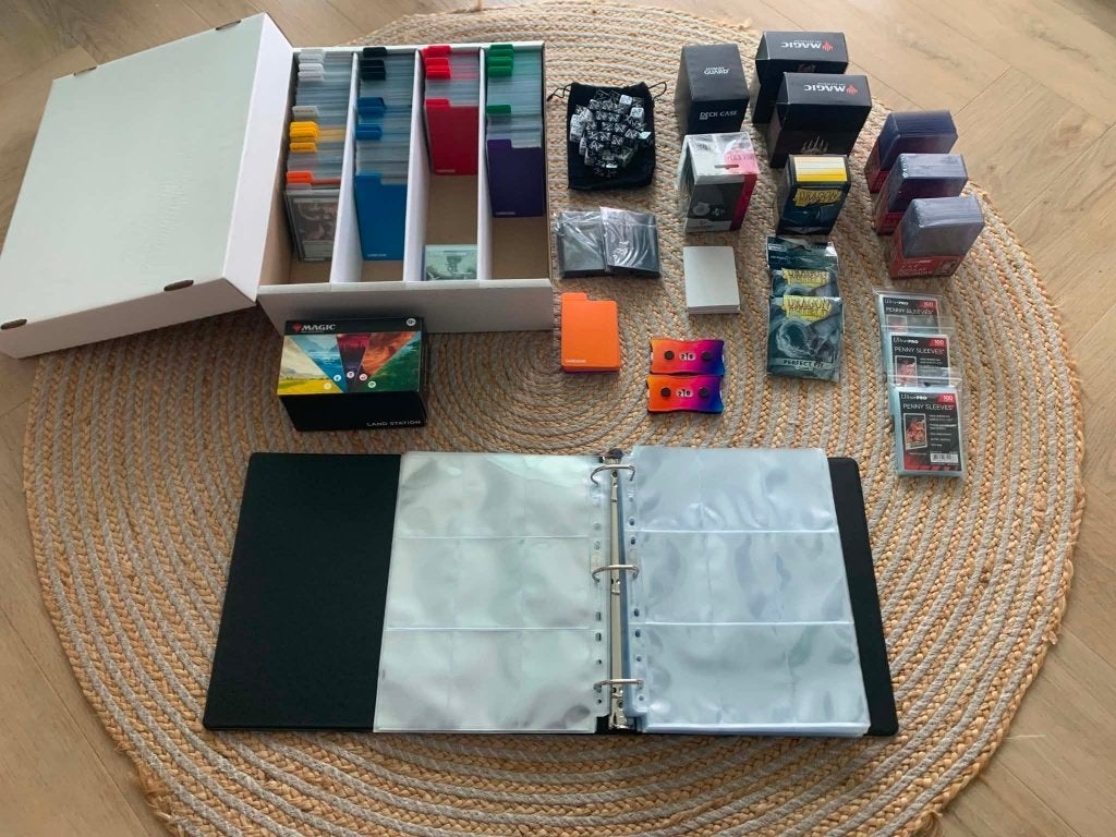 Magic: The Gathering collection (with accessories), Ophalen, Zo goed als nieuw