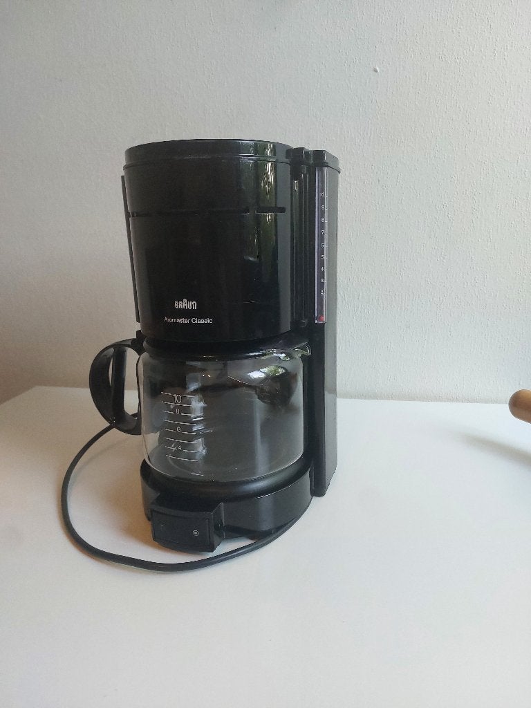 Braun Aromaster Classic KF47 - Zwart, Ophalen, Gebruikt, Koffiemachine, Gemalen koffie