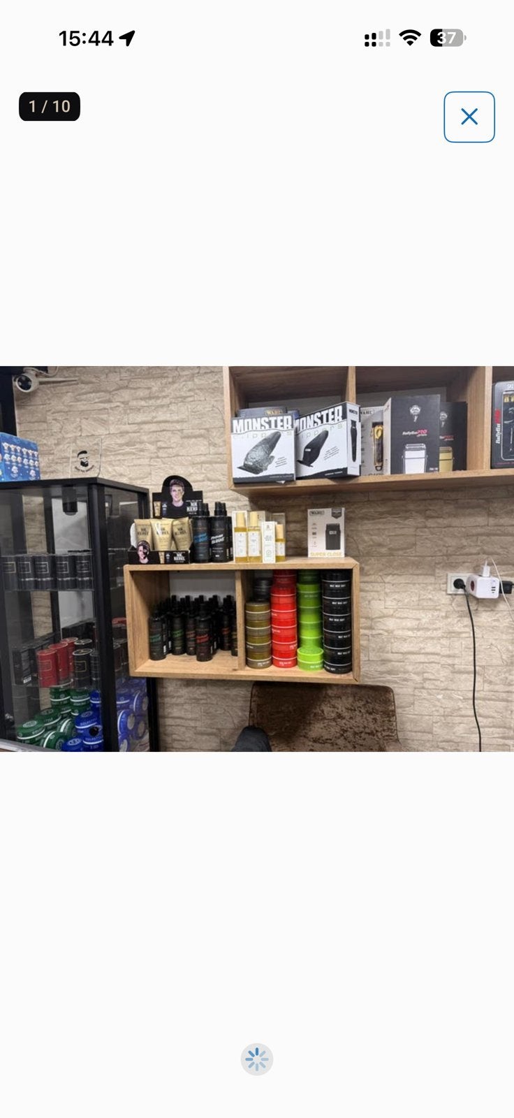Ophang kasten grijs en eiken kleur te koop leuke prijsje., Ophalen of Verzenden, Zo goed als nieuw