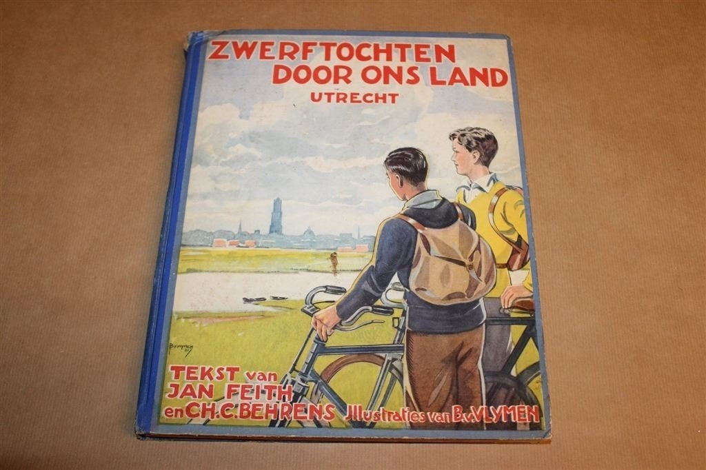 Utrecht — Zwerftochten door ons Land, Plaatjesalbum 1931, Ophalen of Verzenden, Gelezen