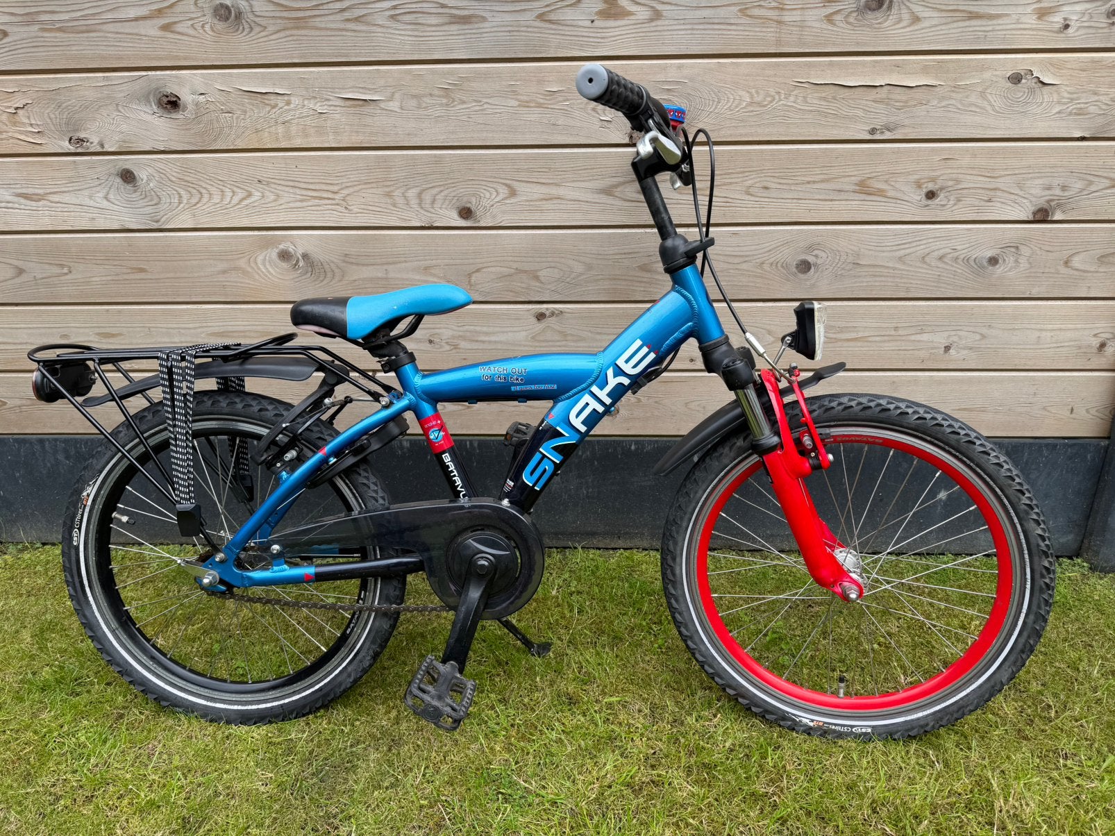 Batavus Snake 20 inch Jongensfiets, Fietsen en Brommers, Ophalen, Zo goed als nieuw, 20 inch, Handrem