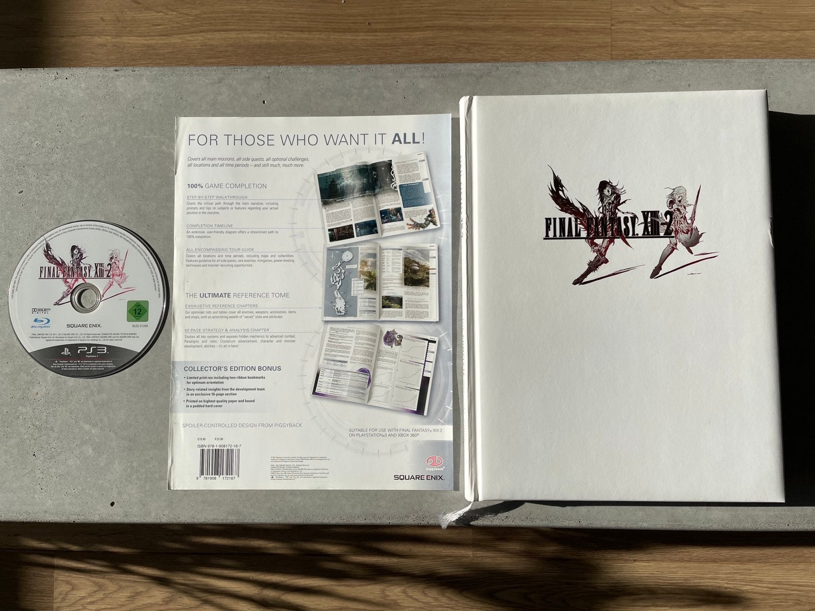 Final Fantasy XIII-2 Collectors Guide + Game, Spelcomputers en Games, Games | Sony PlayStation 3, Ophalen, 1 speler, Zo goed als nieuw