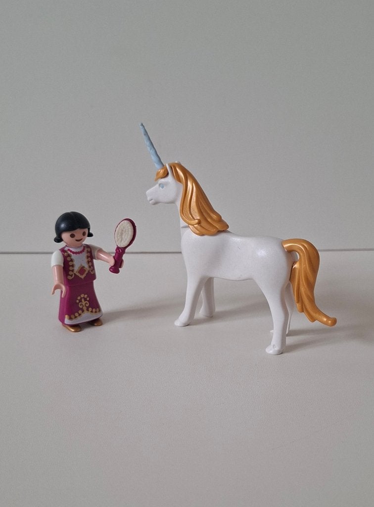 Playmobil - Prinses met eenhoorn, Ophalen of Verzenden, Gebruikt, Losse onderdelen
