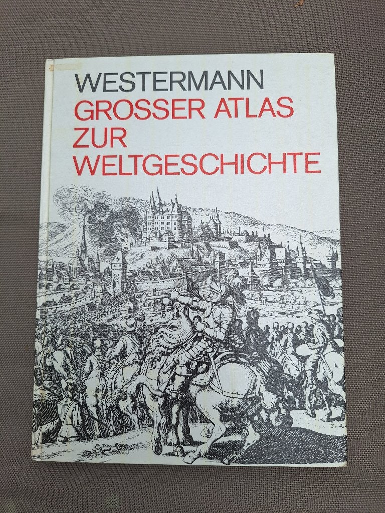 Westermann Grosser Atlas zur Weltgeschichte, Gelezen, Overige atlassen, Ophalen of Verzenden, 1800 tot 2000