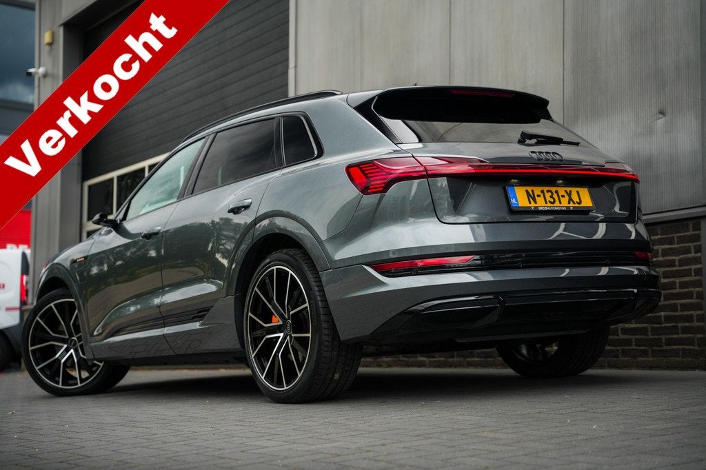 Audi e-tron 55 408 pk Quattro Advanced Pro Line Plus S-Line, Auto's, Audi, Bedrijf, e-tron, 360° camera, 4x4, ABS, Achteruitrijcamera