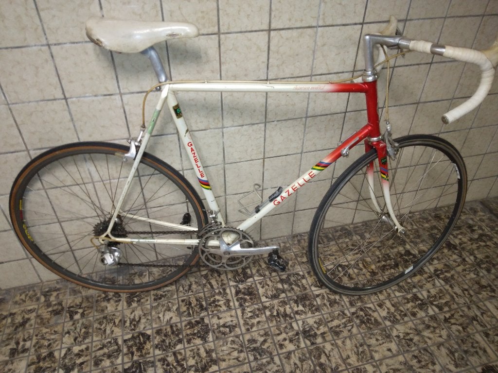 Gazelle racefiets - Klassiek model, Ophalen, 28 inch, Gebruikt, 10 tot 15 versnellingen