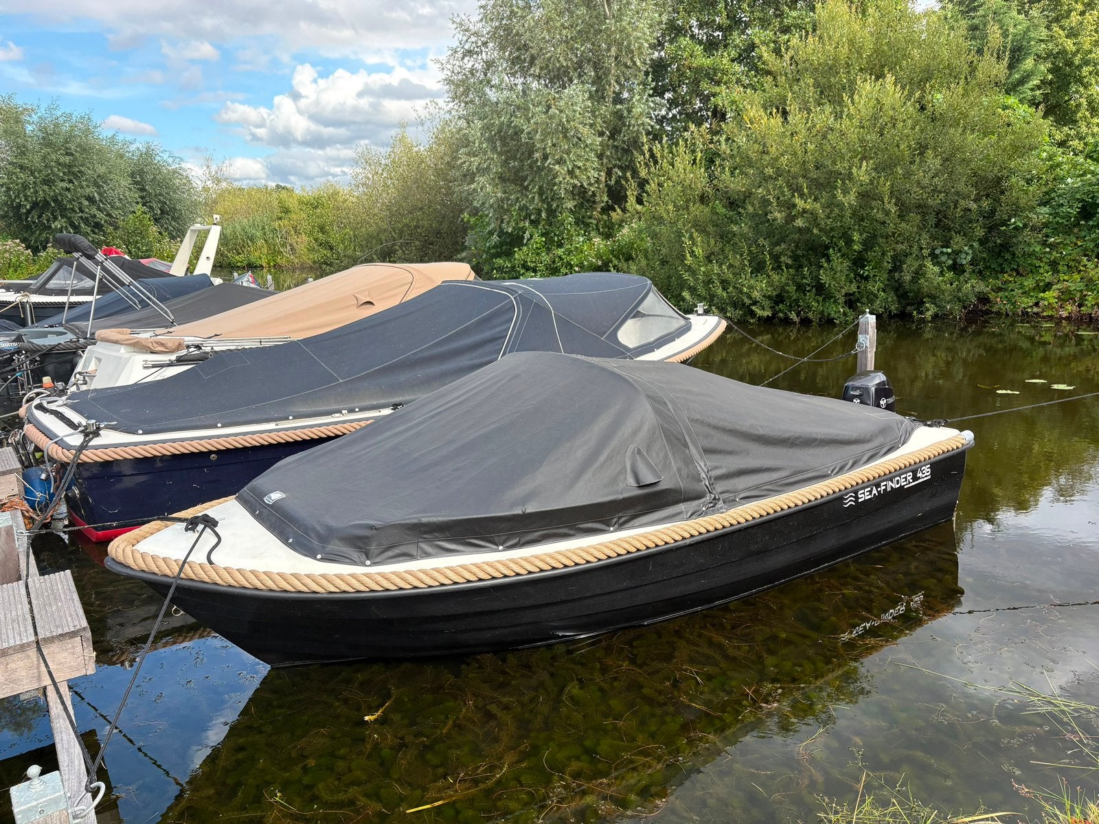 Sea Finder 435 sloep - nieuw gekocht in 2023, Ophalen, 4 m, 10 pk, Nieuw