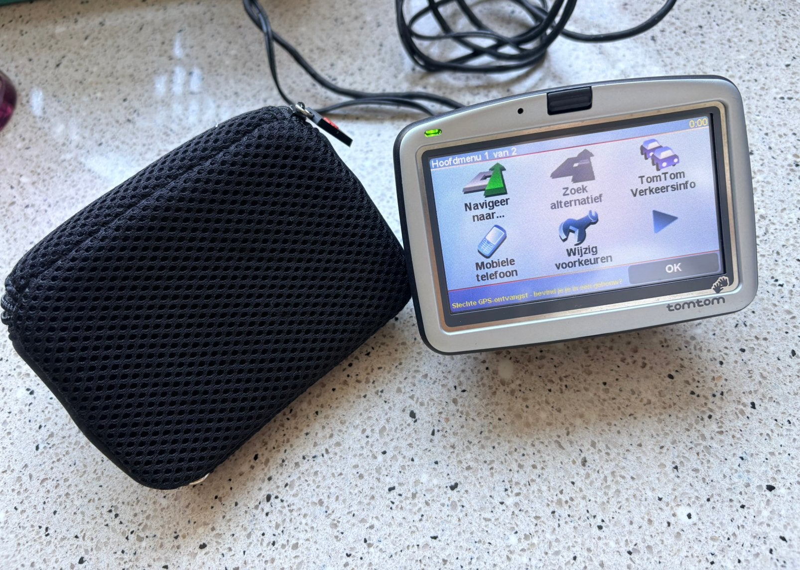 TomTom 910 navigatiesysteem, Auto diversen, Ophalen of Verzenden, Gebruikt